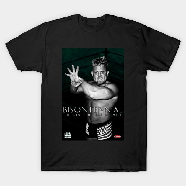 Bisontennial: The Story of Bison Smith T-Shirt by Indy Handshake